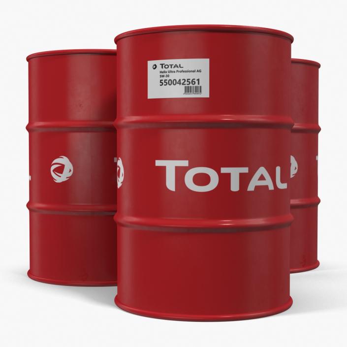 Oil Drum Total 3D model