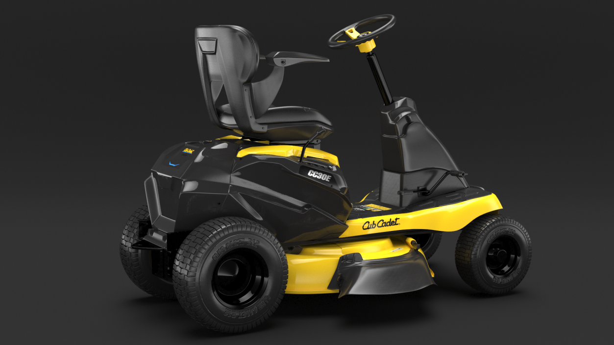 Electric Riding Lawn Mower Cub Cadet CC30E 3D