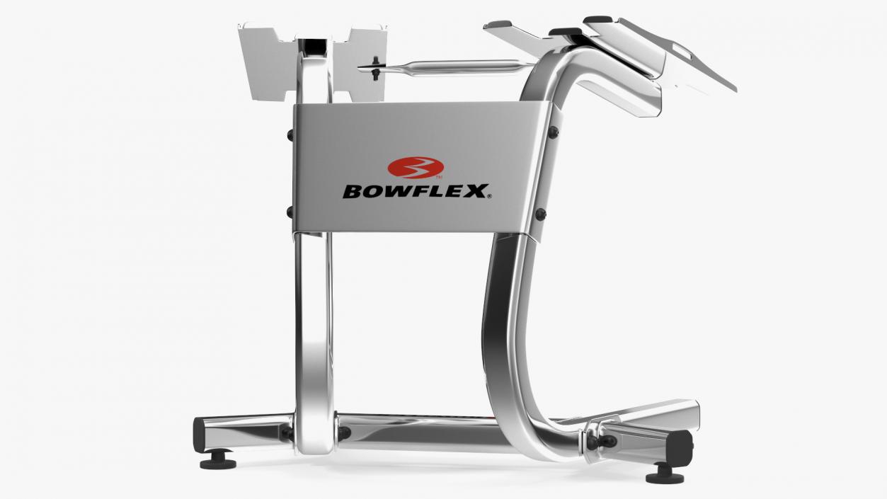 3D Bowflex SelectTech Dumbbell Stand model