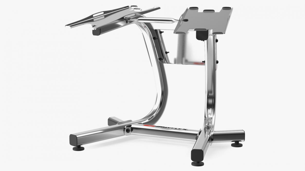 3D Bowflex SelectTech Dumbbell Stand model