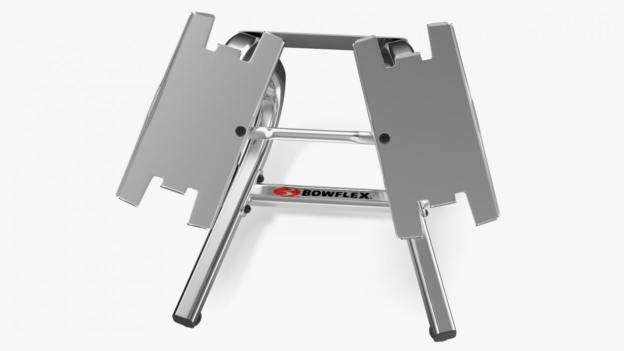 3D Bowflex SelectTech Dumbbell Stand model