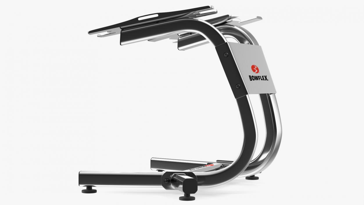 3D Bowflex SelectTech Dumbbell Stand model