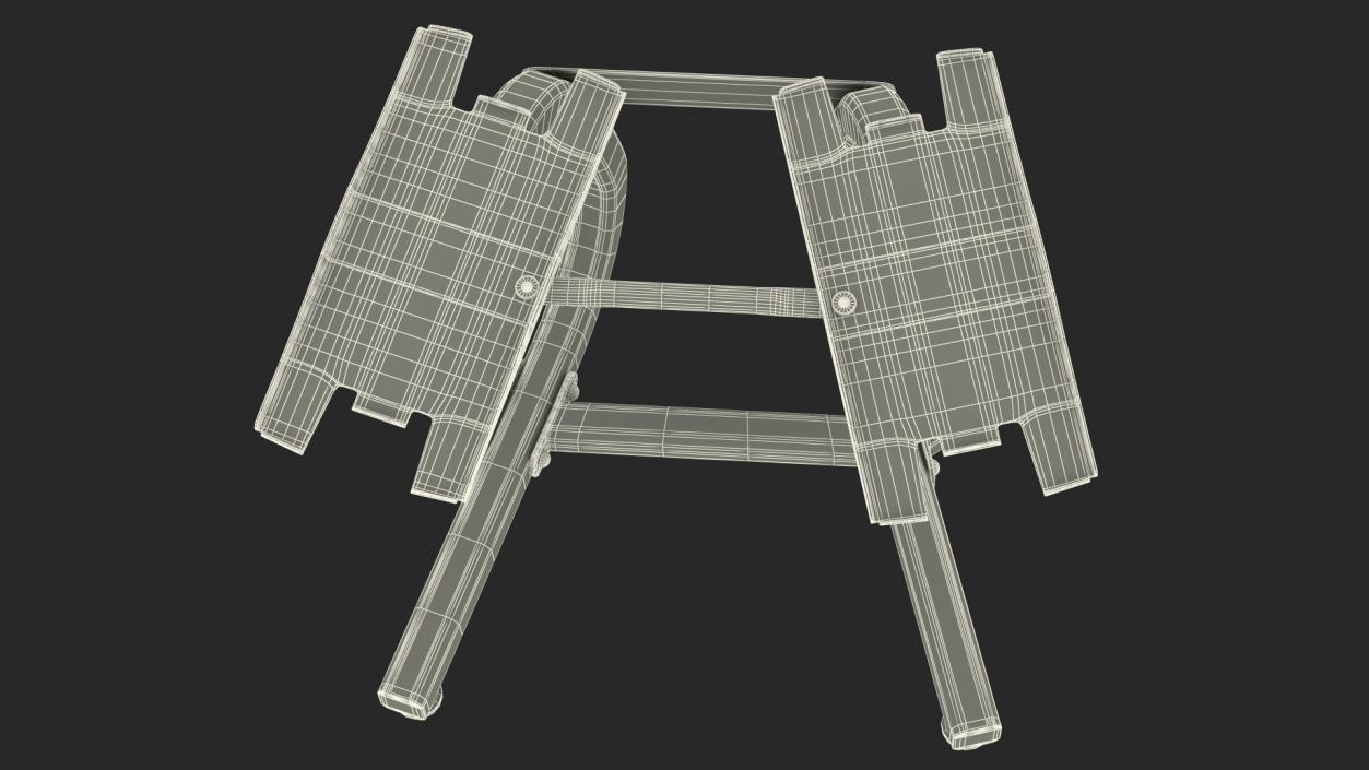 3D Bowflex SelectTech Dumbbell Stand model