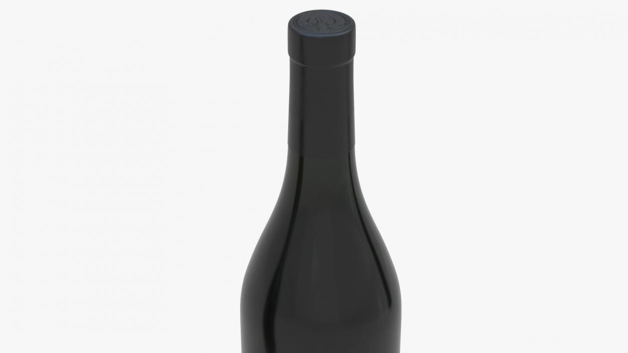 3D model Red Wine Bottle