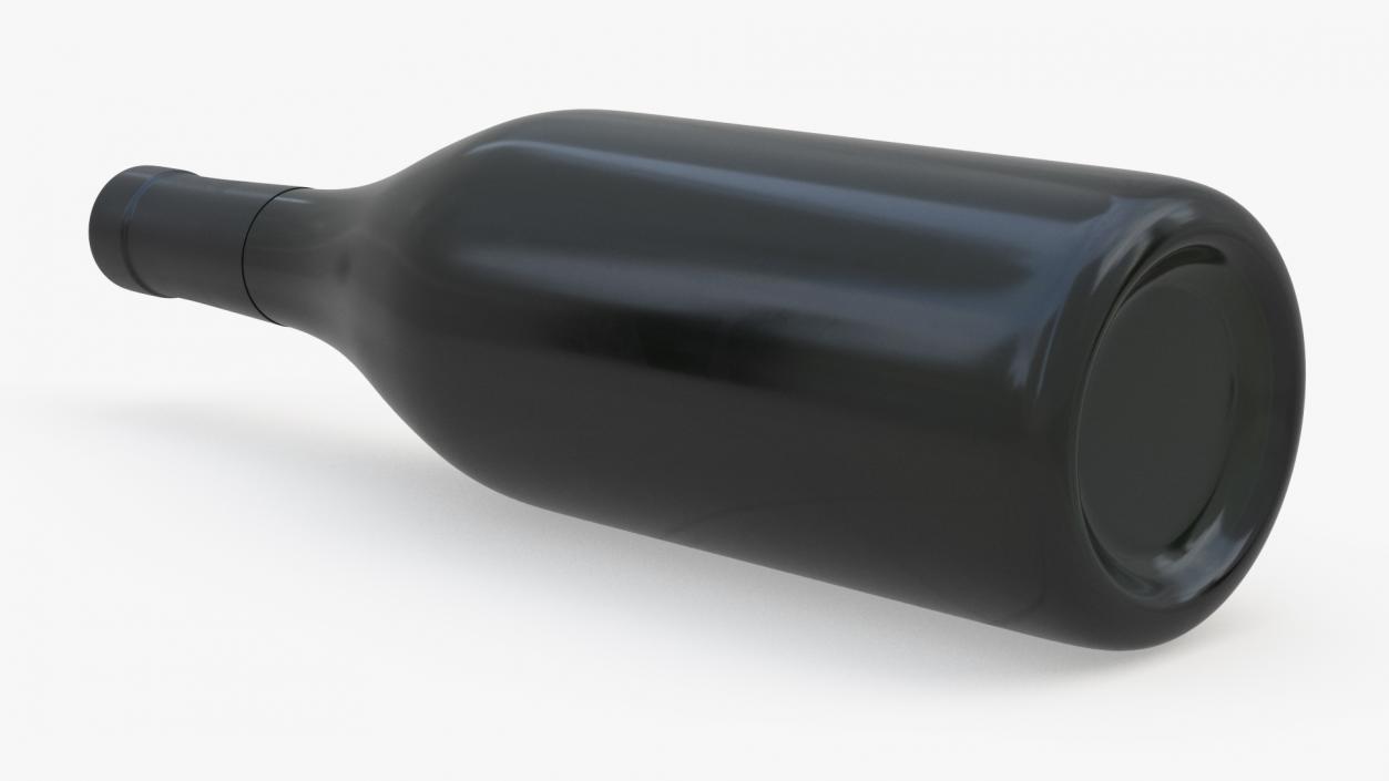 3D model Red Wine Bottle