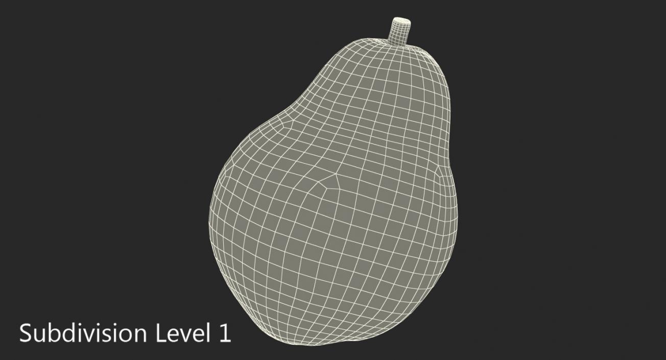 3D model Pear