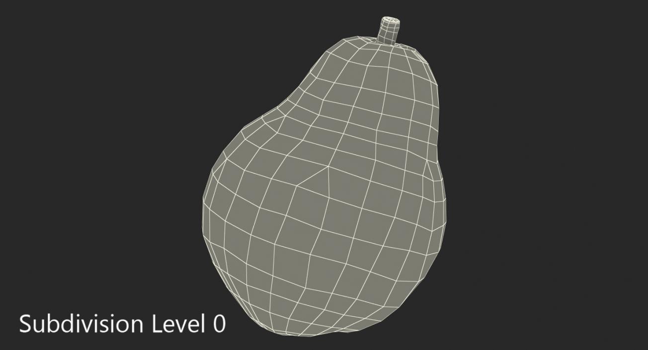 3D model Pear