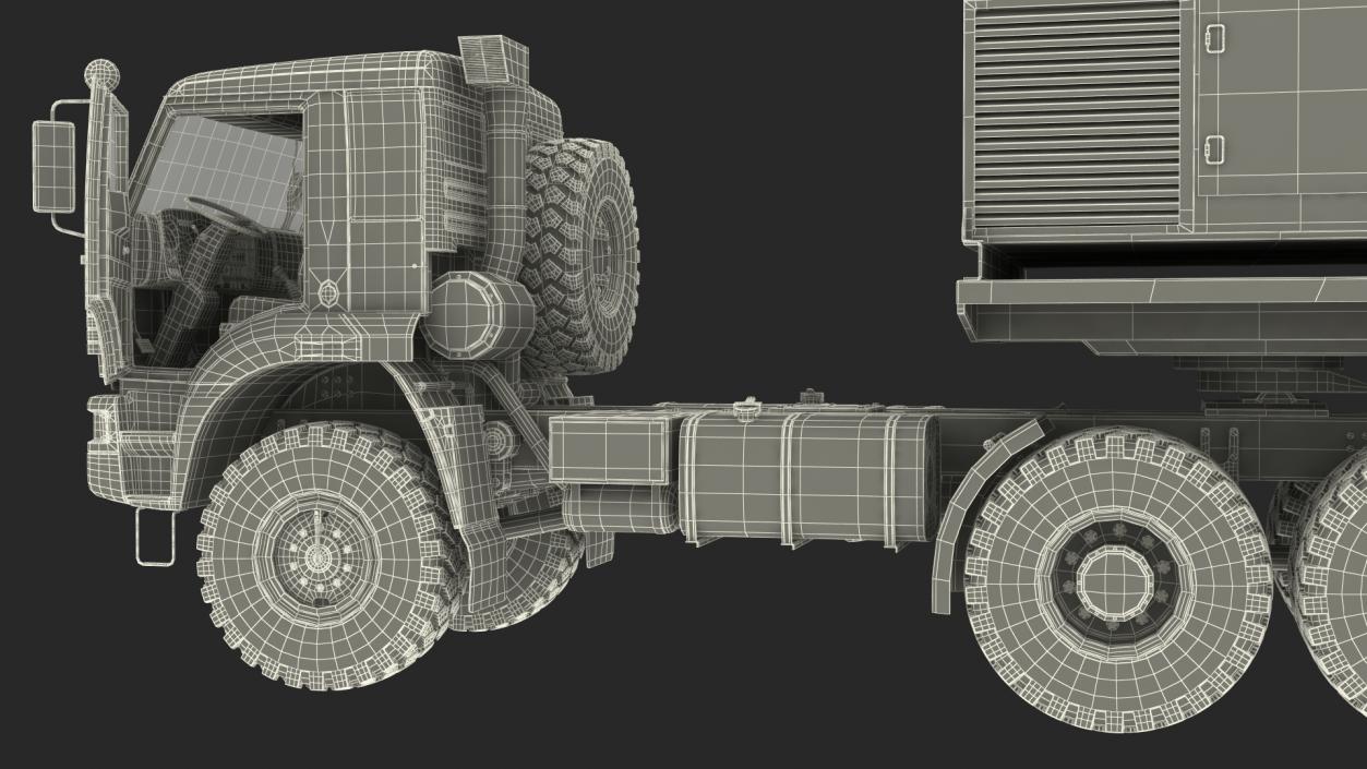 3D Peresvet Combat Laser Complex Rigged