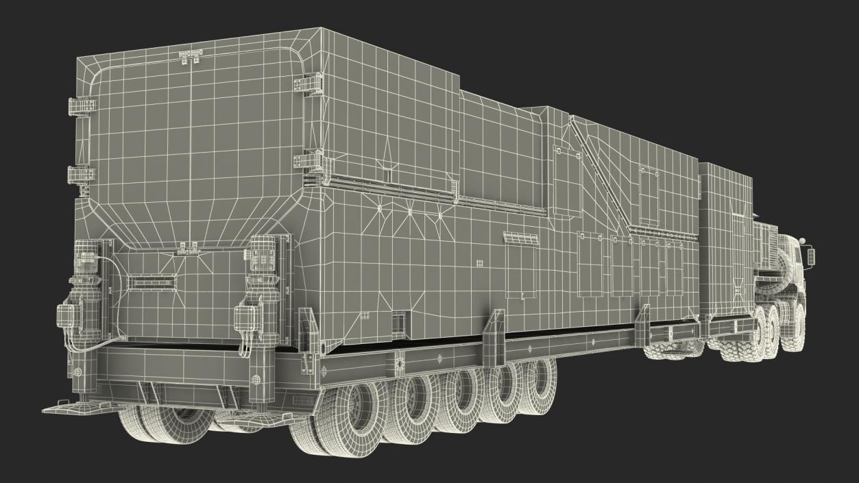 3D Peresvet Combat Laser Complex Rigged