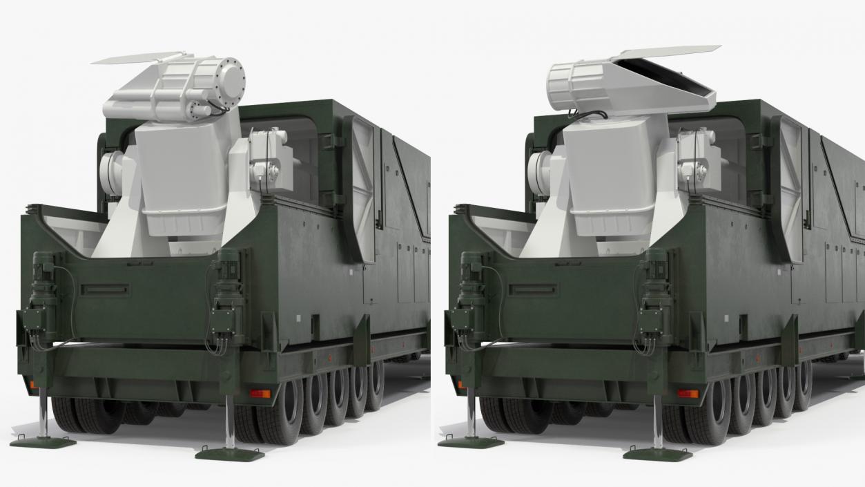 3D Peresvet Combat Laser Complex Rigged