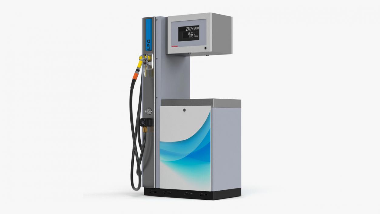 3D LPG Dispenser h1900mm