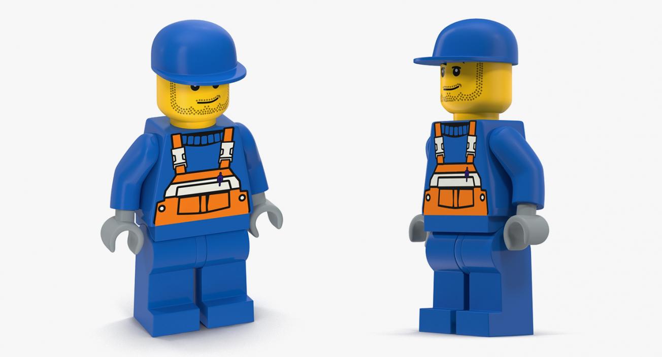 Lego Minifigures Collection 2 3D model