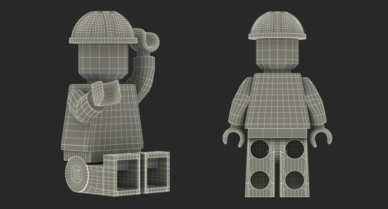 Lego Minifigures Collection 2 3D model