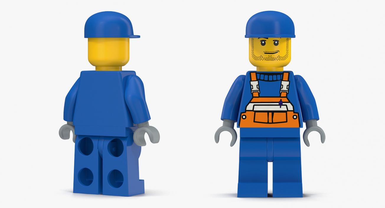 Lego Minifigures Collection 2 3D model