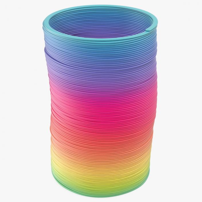 3D Rainbow Toy Spring model