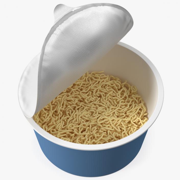 3D model Instant Noodles Open Bowl