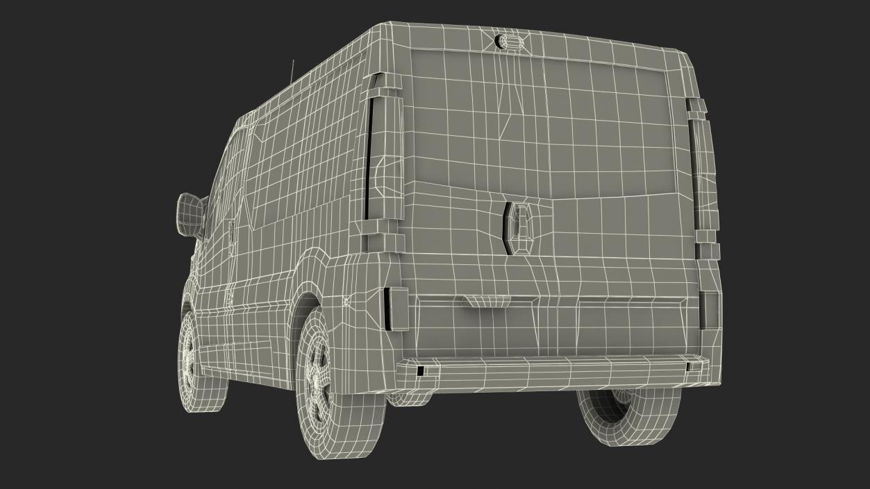 3D Generic Van 2 model