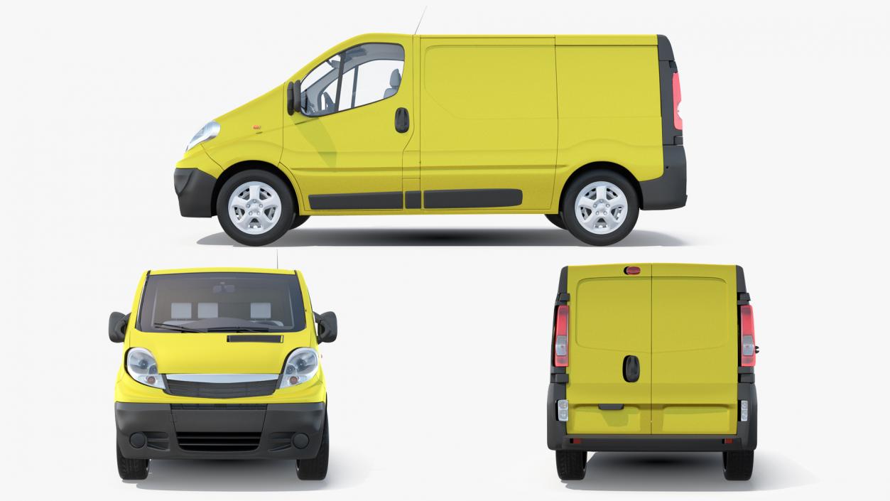 3D Generic Van 2 model