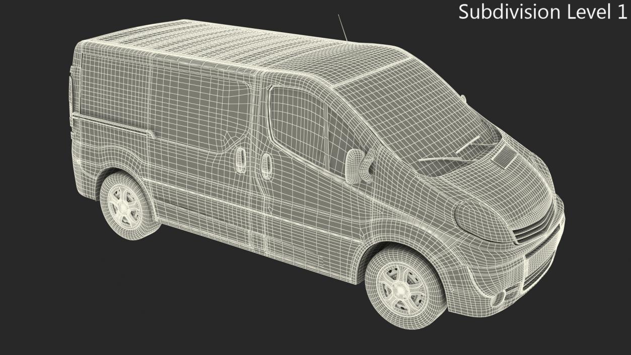 3D Generic Van 2 model