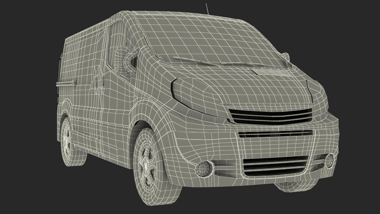 3D Generic Van 2 model