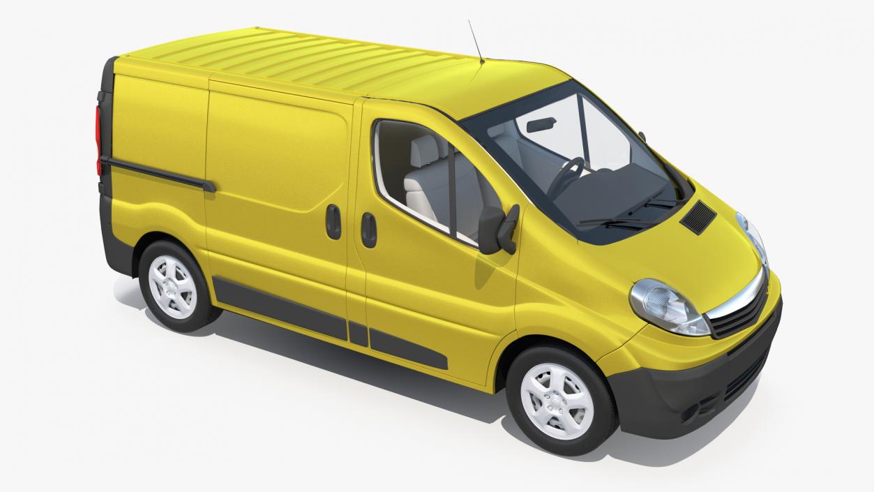 3D Generic Van 2 model