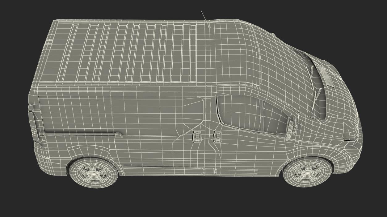 3D Generic Van 2 model