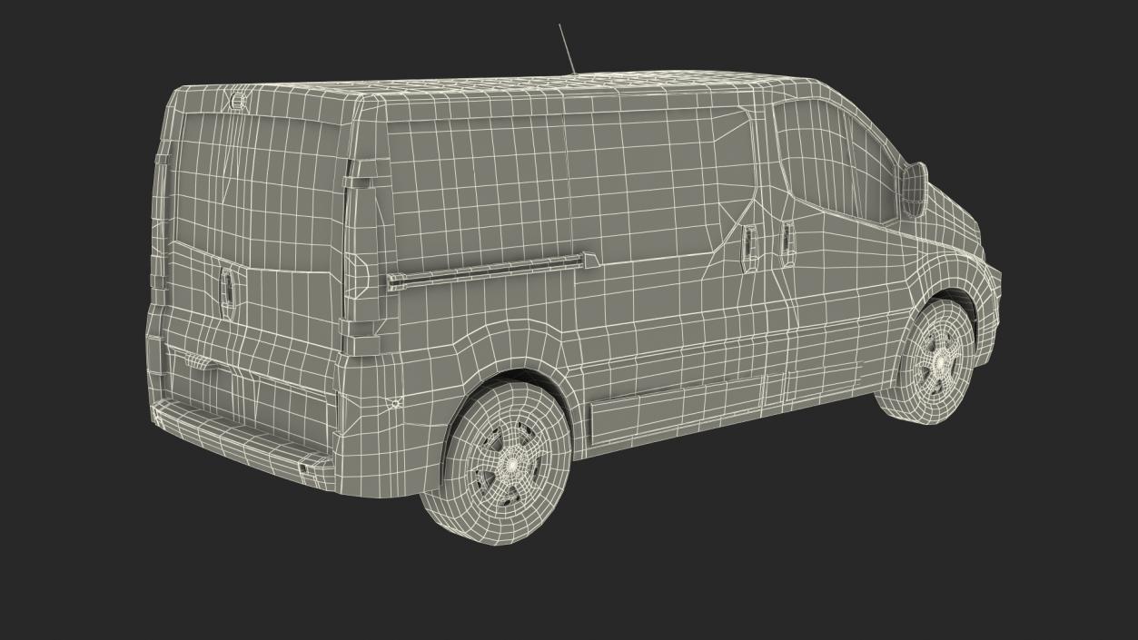 3D Generic Van 2 model