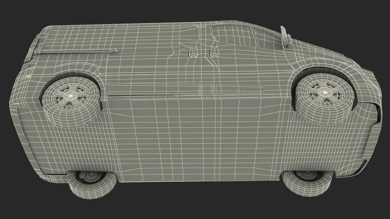 3D Generic Van 2 model