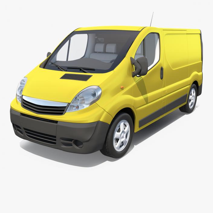 3D Generic Van 2 model