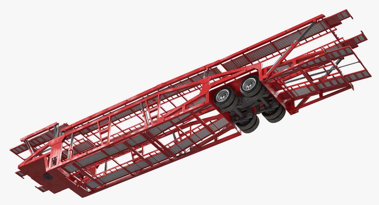 3D model Sun Valley H5308 Car Carrier Rigged