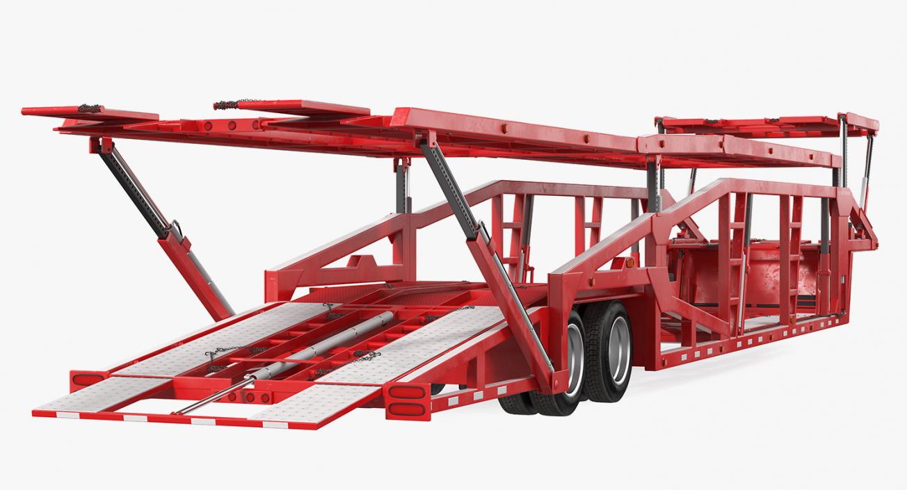 3D model Sun Valley H5308 Car Carrier Rigged