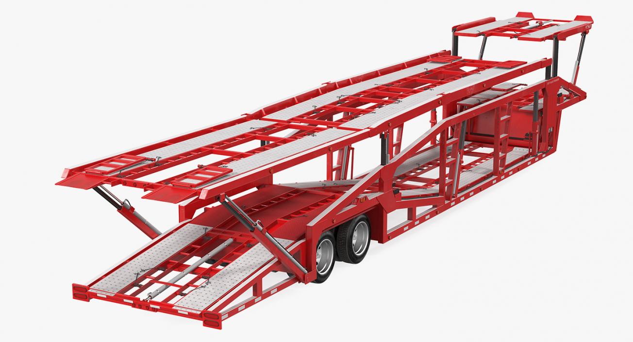 3D model Sun Valley H5308 Car Carrier Rigged