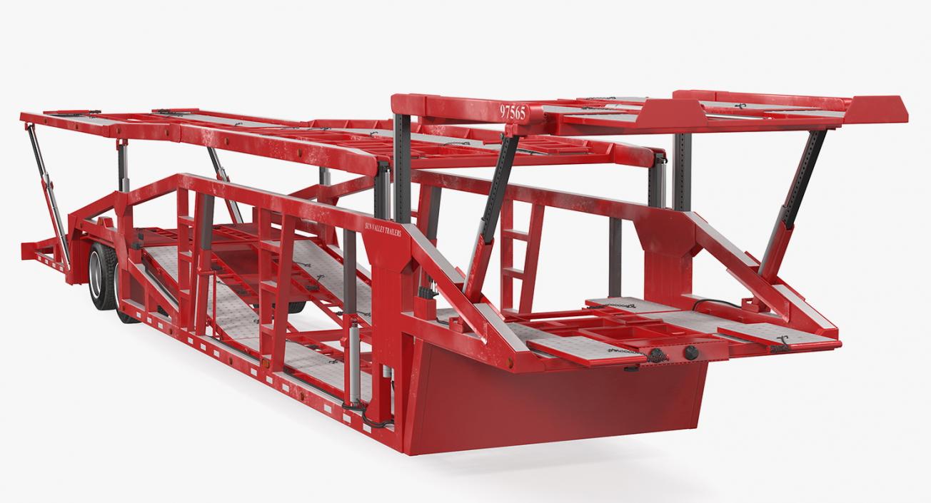 3D model Sun Valley H5308 Car Carrier Rigged