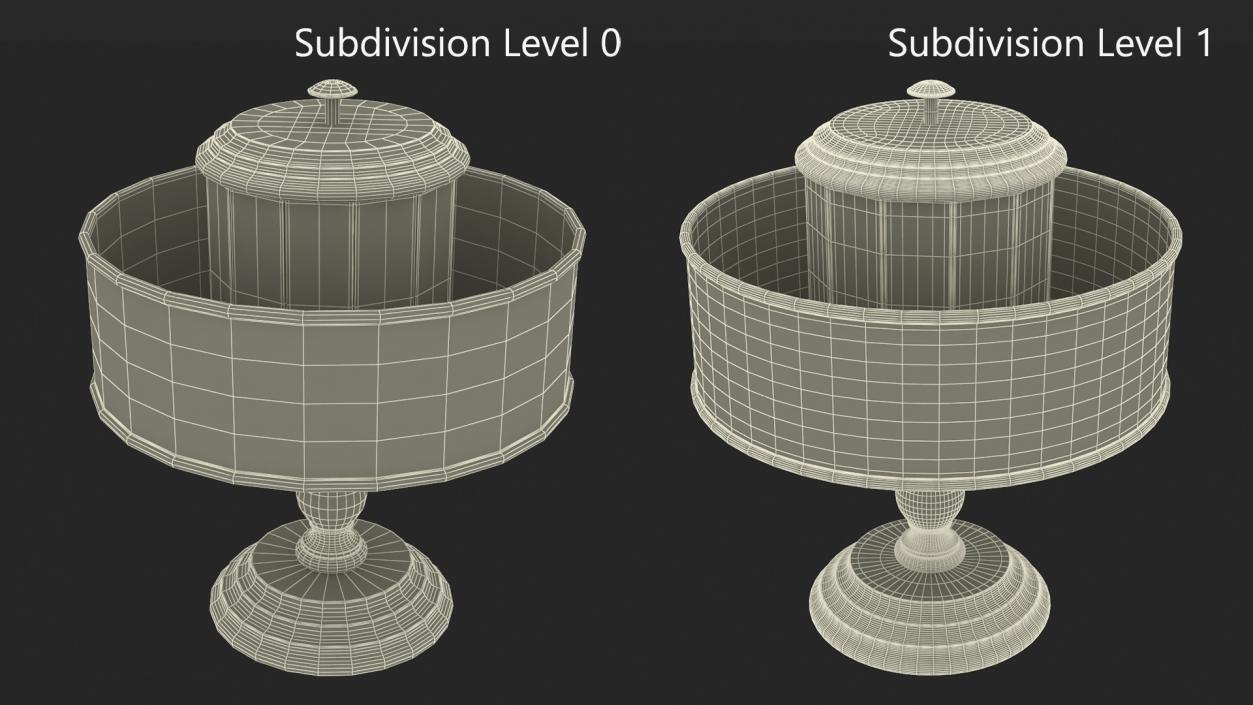 Praxinoscope Optical Animation Toy 3D model