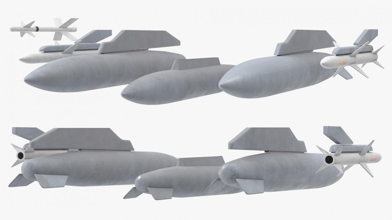 3D model Fighter Jet Armament