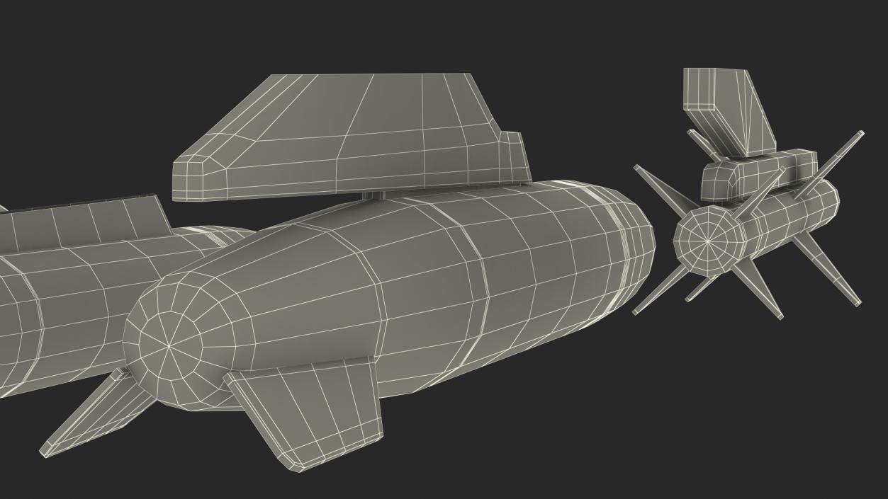 3D model Fighter Jet Armament