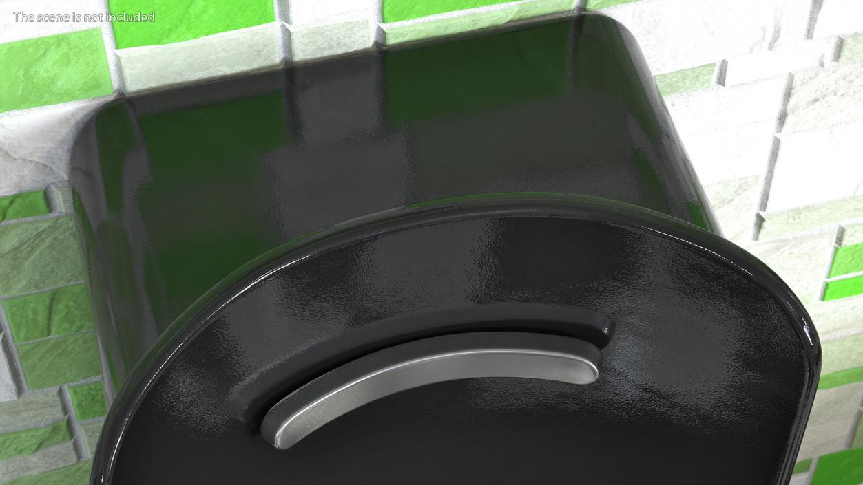 3D Rear Spud Urinal Urinal model