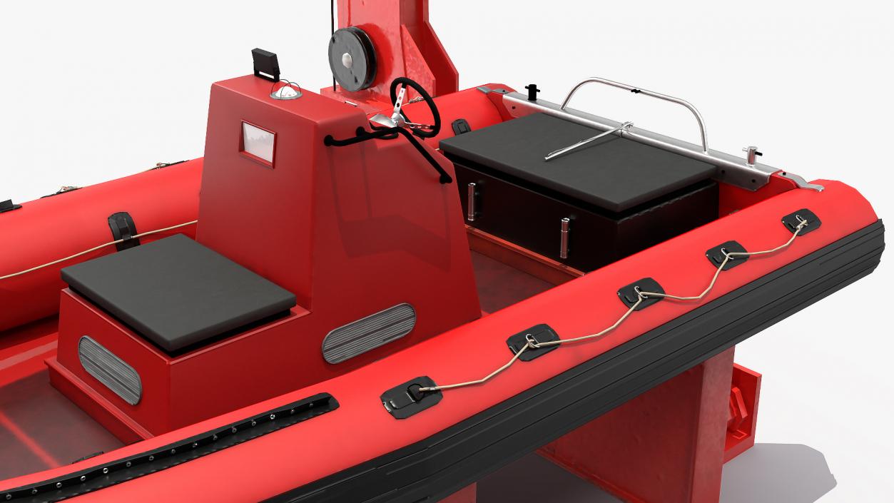 3D model Boat Crane