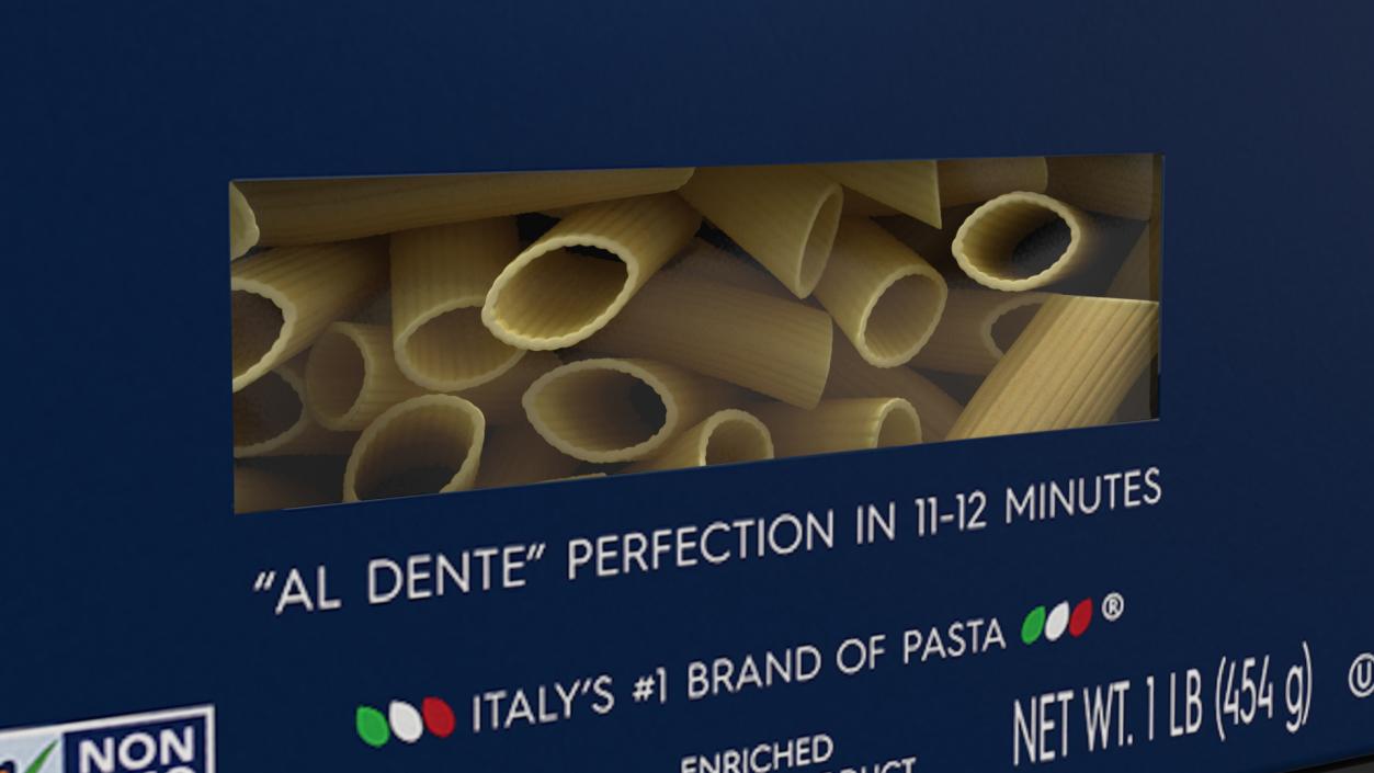 Box Penne 3D model