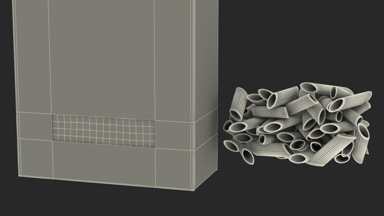 Box Penne 3D model