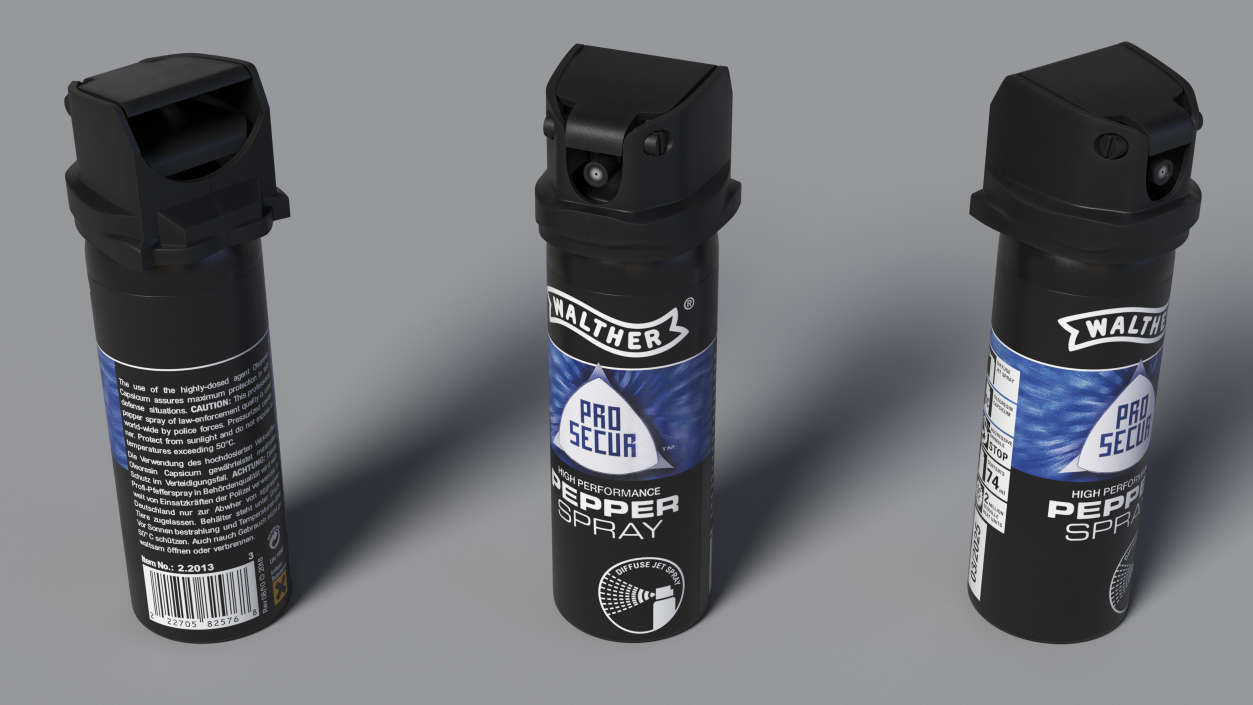 Pepper Spray Walther ProSecur 3D model