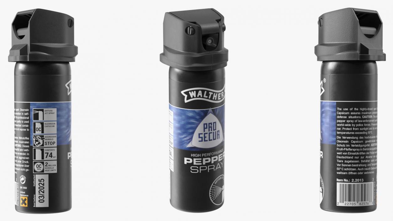 Pepper Spray Walther ProSecur 3D model