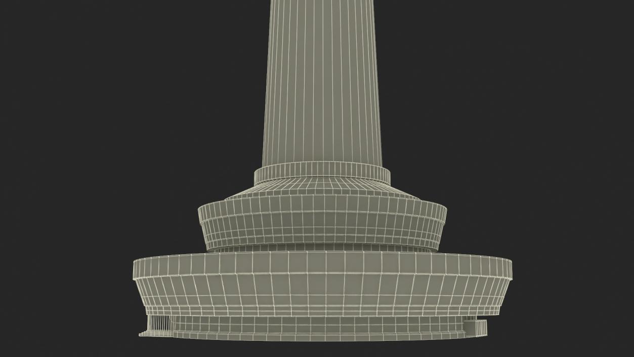 TV Radio Tower 3D model