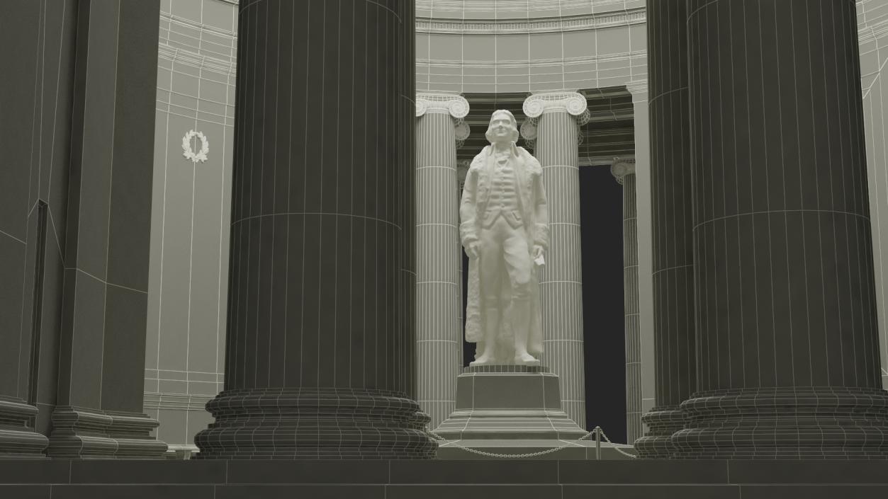 Thomas Jefferson Memorial 2 3D