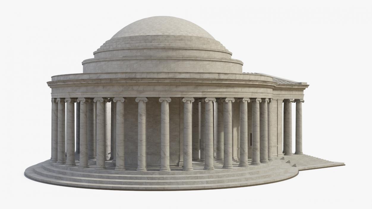 Thomas Jefferson Memorial 2 3D