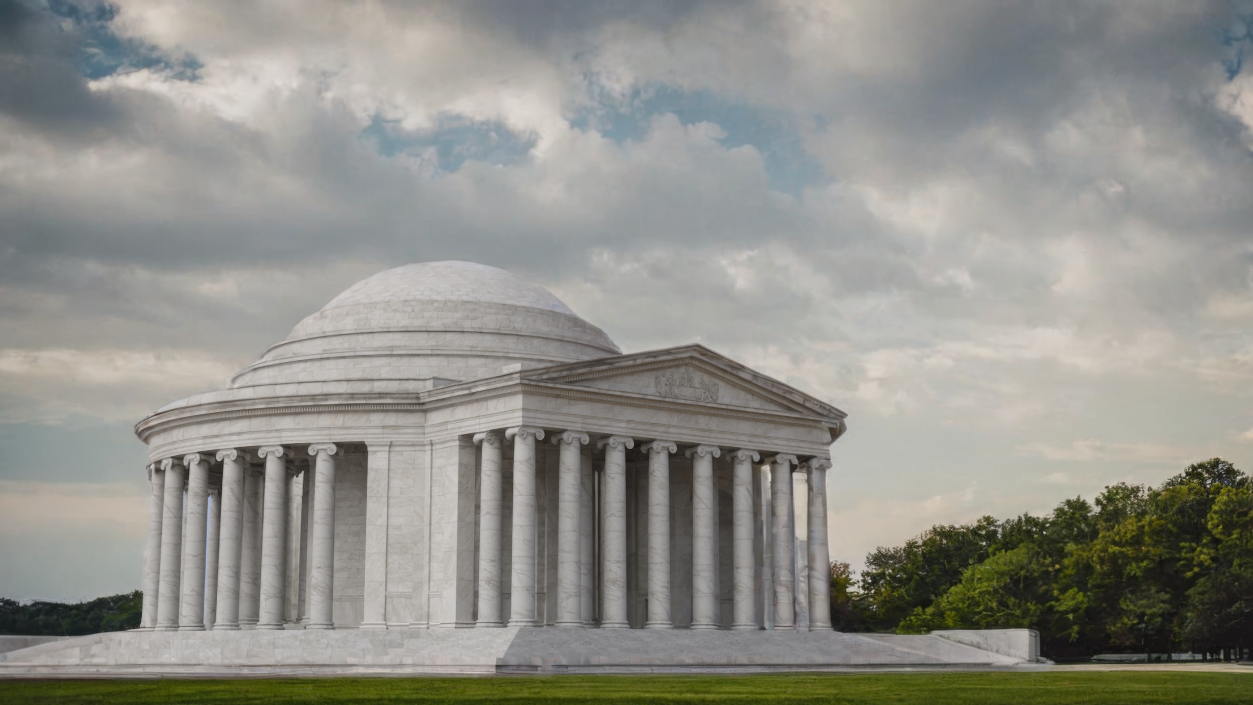 Thomas Jefferson Memorial 2 3D