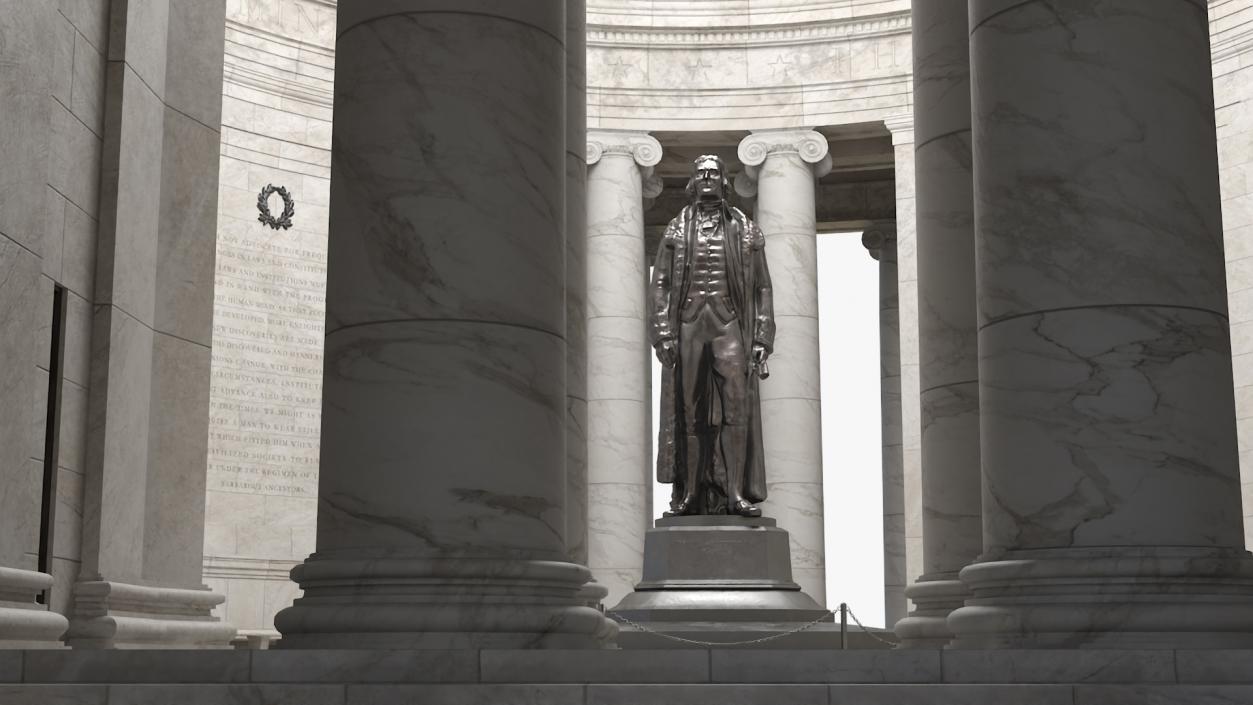 Thomas Jefferson Memorial 2 3D