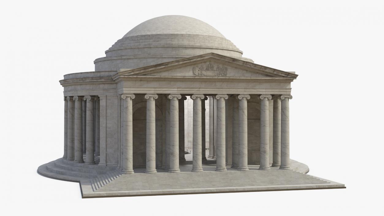 Thomas Jefferson Memorial 2 3D