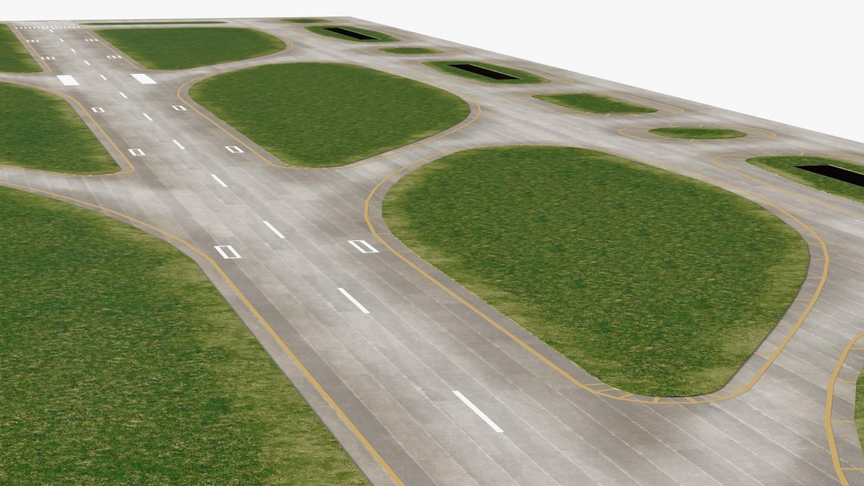 Airport Runway 3D model