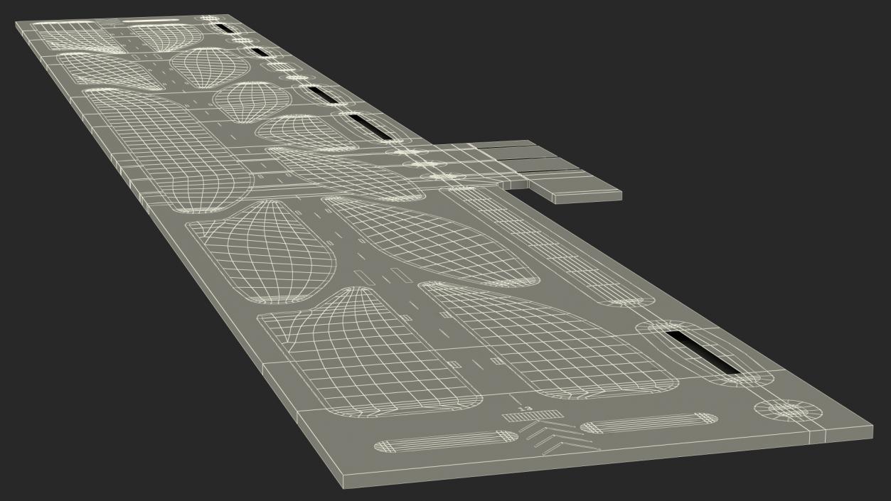 Airport Runway 3D model